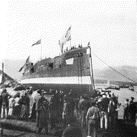 Спуск на воду броненосного крейсера "Баян", 30 мая 1899 года