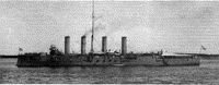 Броненосный крейсер "Адмирал Макаров" на Балтике