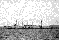 Броненосный крейсер "Адмирал Макаров" на Ревельском рейде, 1912 год