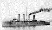 Броненосный крейсер "Адмирал Макаров", 1908-1909 годы