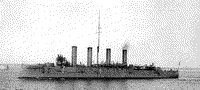Броненосный крейсер "Адмирал Макаров", 1909-1911 годы