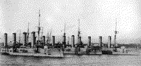 Броненосные крейсера "Баян", "Адмира Макаров" и "Паллада" 1912-1914 годы