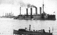 Броненосные крейсера "Баян" и "Адмирал Макаров", 1912-1914 годы