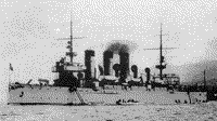 Турецкий крейсер "Меджидие" перед мировой войной