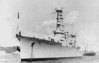 Крейсер "Красный Кавказ", в конце 1930-х годов