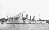 Крейсер "Боярин" на Дальнем Востоке, 1903 год