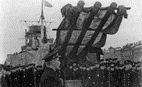 Митинг на крейсере "Киров", 1942-1943 годы