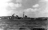Крейсер "Слава" в Севастопольской бухте, 1969 год
