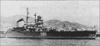 Крейсер "Калинин" во Владивостоке, 1958 год