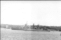 Крейсер управления "Жданов" в Севастопольской бухте, 1981-1982 годы