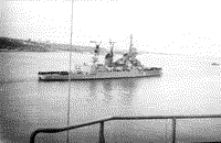 Крейсер управления "Жданов" в Севастополе, 1972-1975 годы