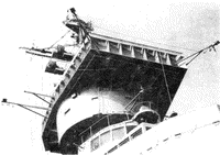 Ходовой мостик легкого крейсера "Александр Невский", 1974 год