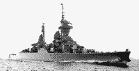 Легкий крейсер "Александр Невский" в начале 1950-х годов