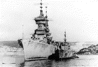 Легкий крейсер "Адмирал Нахимов" после исключения из боевого состава флота, 1960-1961 годы