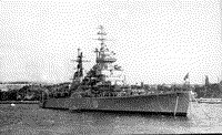Крейсер "Адмирал Ушаков" у ВМГ-1472, 1981 год