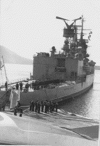 Крейсер управления "Адмирал Сенявин", начало 1980-х годов