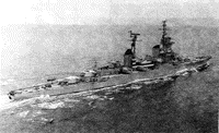 Легкий крейсер "Михаил Кутузов" в походе, март 1970 года