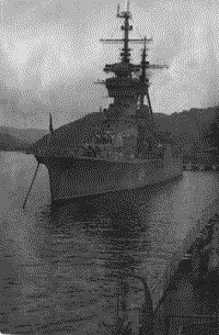 Легкий крейсер "Дмитрий Пожарский" в заливе Стрелок, 1969 год