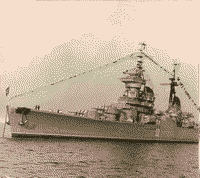 Легкий крейсер "Мурманск", 1956 год