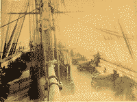 На палубе фрегата "Ослябя". Александрия, штат Виргиния, ноябрь 1863 года