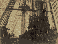 Команда фрегата "Ослябя". Александрия, штат Виргиния, ноябрь 1863 года