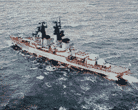 Ракетный крейсер пр. 58 "Адмирал Головко" в Средиземном море