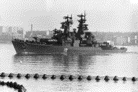 Ракетный крейсер "Адмирал Головко" в Севастополе, 1996 год