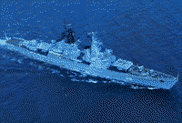 Ракетный крейсер "Адмирал Фокин", 1980 год