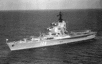 Противолодочный крейсер "Москва", 1992 год