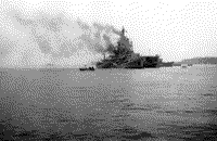 Пожар на противолодочном крейсере "Москва", 2 февраля 1975 года