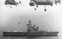 Противолодочный крейсер "Москва", 1972 год