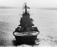 Противолодочный крейсер "Ленинград", 22 сентября 1981 года