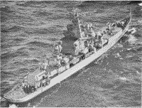 Большой противолодочный корабль "Адмирал Зозуля", сентябрь 1978 года