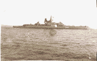 Ракетный крейсер "Вице-адмирал Дрозд", 1976 год