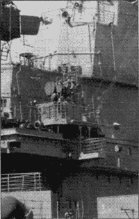 Пост управления комплекса "Оса-М" на противолодочном крейсере "Киев"