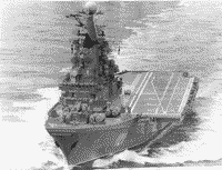 Тяжелый авианесущий крейсер "Киев", 1982 год