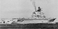 Тяжелый авианесущий крейсер "Киев", январь 1981 года 