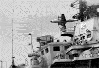 Тяжелый авианесущий крейсер "Киев" в Средиземном море, январь 1980 года