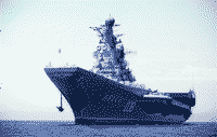 Тяжелый авианесущий крейсер "Минск", 1991 год