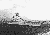 Тяжелый авианесущий крейсер "Минск" в Севастополе, 1979 год