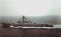 Тяжелый авианесущий крейсер "Новороссийск", 1984 год