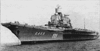 Тяжелый авианесущий крейсер "Баку", 1987 год