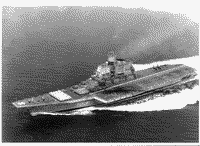 Тяжелый авианесущий крейсер "Адмирал Горшков", 1988 год