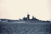 Тяжелый атомный ракетный крейсер "Киров" в Атлантическом океане, 26 октября 1983 года