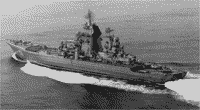 Тяжелый атомный ракетный крейсер "Фрунзе", 1987 год