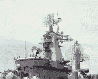 Ракетный крейсер "Маршал Устинов" в Норфолке (США), 23 июля 1989 года