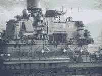 ТАКР "Адмирал Кузнецов" в Атлантическом океане, январь 2008 года