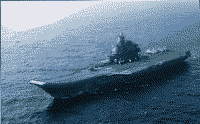Тяжелый авианесущий крейсер "Адмирал Кузнецов", 1996 год