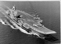 Тяжелый авианесущий крейсер "Тбилиси", 1990 год
