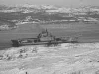 Тяжелый авианесущий крейсер "Адмирал Кузнецов", 11 апреля 2008 года 10:17